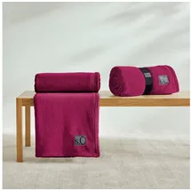 s.Oliver Kuscheldecke 150 x 200 cm Pink