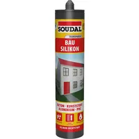 SOUDAL Bau Silikon Weiß 300 ml