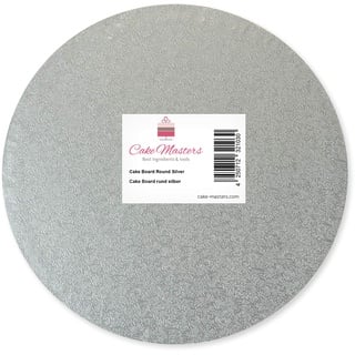 Pati-Versand Cakeboard rund 40cm Silber