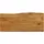 vidaXL Tischplatte mit Baumkante 80x40x2,5 cm Massivholz Mango