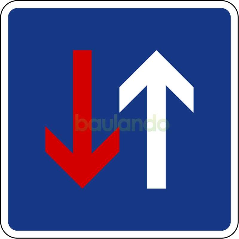 Verkehrszeichen Quadrat 308 Vorrang vor dem Gegenverkehr STVO