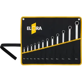Elora Ringmaulschlüssel-Satz, 16-teilig 1/4"-1.1/4" AF, ELORA-203S 16AFT