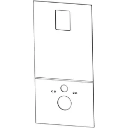 Sanibroy Glaspaneel für Saniwall Pro Up NP100240, Ersatzteile,
