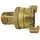 Aquacraft Models AquaCraft Schlauchkupplung 3/4 Zoll AG 1001000045 mit Außengewinde & Kontermutter messing, (außen ca.26mm)