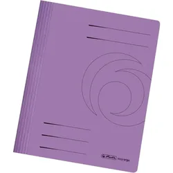herlitz Schnellhefter A4 Karton 240g/qm intensiv lila