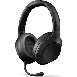 Philips TAH8507BK Over-Ear Wireless Kopfhörer Schwarz ANC Bluetooth 5.0 40h Akku - Schwarz