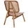 BIZZOTTO Sessel Yves Teakholz/Rattan 67 x 92 x 67 cm Beige