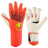 Uhlsport Torwarthandschuhe Fluo Rot/Weiß/Fluo Gelb 8,5