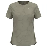 Odlo Zeroweight Engineered Chill-tec Laufshirt Odlo dunkelolivgrün XL
