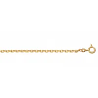 Goldkette ADELIA ́S "Damen 585 Gold Anker Halskette Ø 1,5 mm", gold, Halsketten, Damen, 45, Gelbgold 585 Gold, Gelbgold 585, Gold, Goldkette, Goldschmuck für Damen