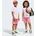 adidas Kinder, Set LK BL T-SET 160 JE1378 110 - Clear Pink/White - 110