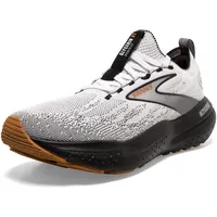 Brooks Herren Glycerin Stealthfit 21 Sneaker, White/Grey/Black, 42.5 EU - 42.5 EU