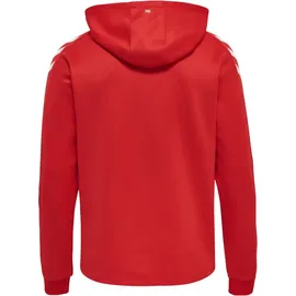 hummel hmlCORE XK Poly Zip Hood Sweat Herren Rot L