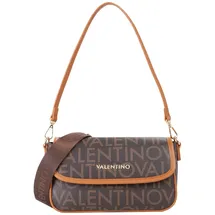 Valentino Regina Re Umhängetasche Kunstleder Brown