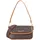 Valentino Regina Re Umhängetasche Kunstleder Brown