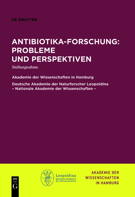 Antibiotika-Forschung: Probleme Und Perspektiven  Kartoniert (TB)