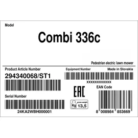 Stiga Combi 336c