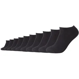CAMANO Sneakersocken 10er Pack Schwarz 43-46