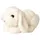 Uni-Toys - Widderkaninchen, liegend (weiß) - 18 cm (Länge) - Plüsch-Hase, Kaninchen - Plüschtier, Kuscheltier