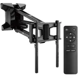 Maclean Brackets Maclean MC-891 (Wand, 70", 35 kg), TV Wandhalterung, Schwarz