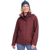 Schöffel 3in1 Jacket Partinello Damen dark burgundy 38