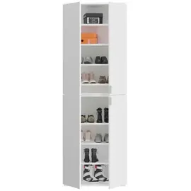 xonox.home Projekt X Garderobenschrank 91 x 193 x 34 cm weiß