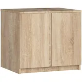 Akord Kleiderschrank 60 x 55 x 51 cm Eiche