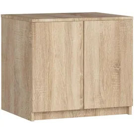 Akord Kleiderschrank 60 x 55 x 51 cm Eiche