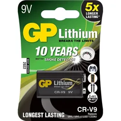 Gp Batteries Lithium Cr-V9 Einwegbatterie 9V Lithium