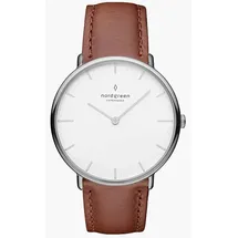 Nordgreen Native Quarz Edelstahl 32 mm NR32SILEBRXX