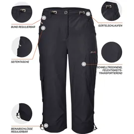 G.I.G.A. DX Damen Caprihose GS 31 WMN PNTS, Navy, 42,