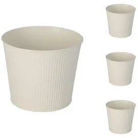 Mojawo Pflanztopf Ø 13 x 11 cm Weiß