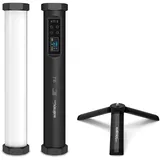 Walimex pro Leuchtstab Small M10, Bi-Color & RGB-Videoleuchte