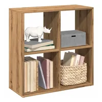 vidaXL Bücherregal Raumteiler 69,5 x 29 x 69,5 cm Braun