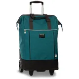 Punta Big Wheel Einkaufstrolley petrol 62 cm