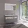 Keuco Waschtischunterschrank 1 Auszug 120 x 62,5 x 49 cm Inox Lack Seidenmatt / Inox Glas satiniert