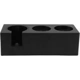 Nadelspender Für Gemahlenen Kaffee Mit Kaffeefilter Und Mehreren Löchern, Schwarze Tamperstation