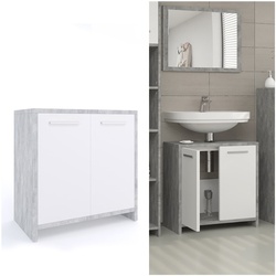 Vicco Waschtischunterschrank Kiko Unterschrank Waschbecken Waschtisch Bad Beton