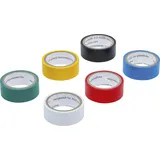 BGS Do it yourself COLOR Multi-Klebeband Set 19 x 3,5 m 6-tlg.