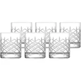 Stölzle Lausitz New York Bar Club Whiskybecher 6er Set transparent