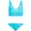 Bustier-Bikini Türkis 38