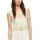 Comma, Taillengürtel Polyester/Polyurethan Beige  L