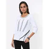 CREATION L Shirt in weiß-schwarz | Gr.: 36