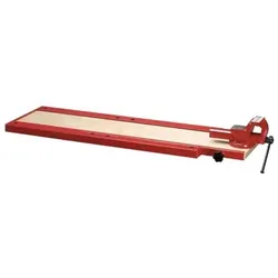 Arbeitsfläche mit Schraubstock 1310mm