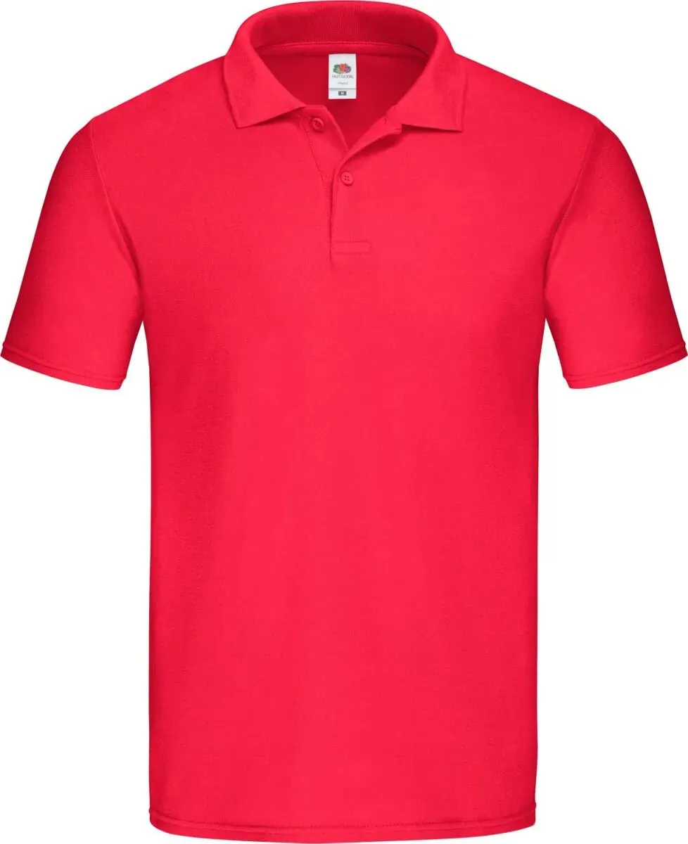 Fruit of the Loom Herren Original Polo 63-050-0 red L