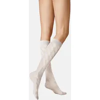 Kunert Kniestrümpfe Diagonal Crochet 1 Paar Beige 35-38