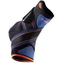 Thuasne Novelastic Knöchelbandage 1 Stück Schwarz/Blau M
