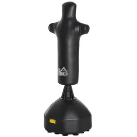 Homcom Standboxsack Boxdummy Boxsack-Ständer Schwarz
