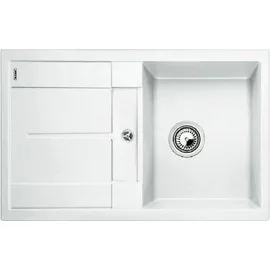 Blanco Metra 45 S weiß Einbau 780 x 500 mm Handbetätigung
