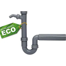 Kirchhoff Siphon Küchenspüle Eco Save 50 mm aus recyceltem Kunststoff-Anschluss